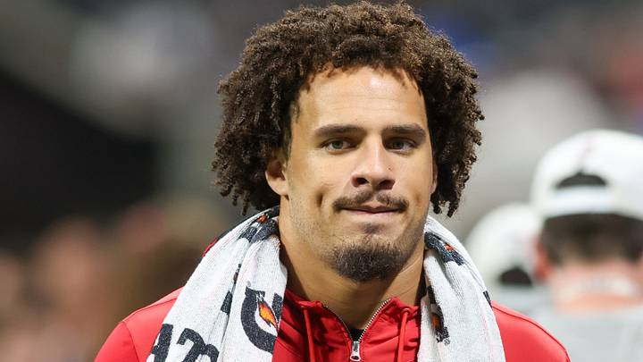 Falcons edge rusher Bralen Trice made his NFL debut on Sunday with the Atlanta Falcons. Falcons edge rusher Bralen Trice made his NFL debut on Sunday with the Atlanta Falcons.