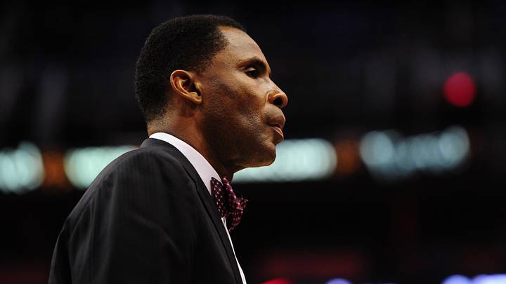 Jan. 6, 2012; Phoenix, AZ, USA; Portland Trail Blazers assistant coach Buck Williams against the Phoenix Suns at the US Airways Center. The Suns defeated the Trail Blazers 102-77. Mandatory Credit: Mark J. Rebilas-USA TODAY Sports Jan. 6, 2012; Phoenix, AZ, USA; Portland Trail Blazers assistant coach Buck Williams against the Phoenix Suns at the US Airways Center. The Suns defeated the Trail Blazers 102-77. Mandatory Credit: Mark J. Rebilas-USA TODAY Sports
