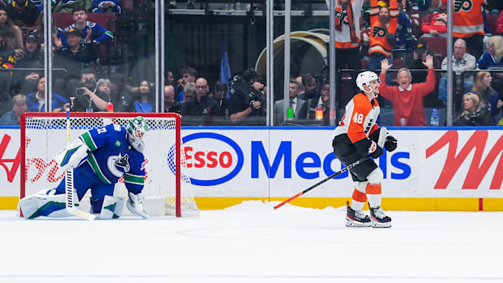 Philadelphia Flyers v Vancouver Canucks