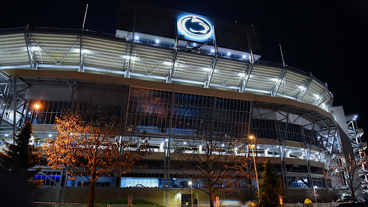 A general view of Penn State's Beaver Stadium following a Nittany Lions football game. 