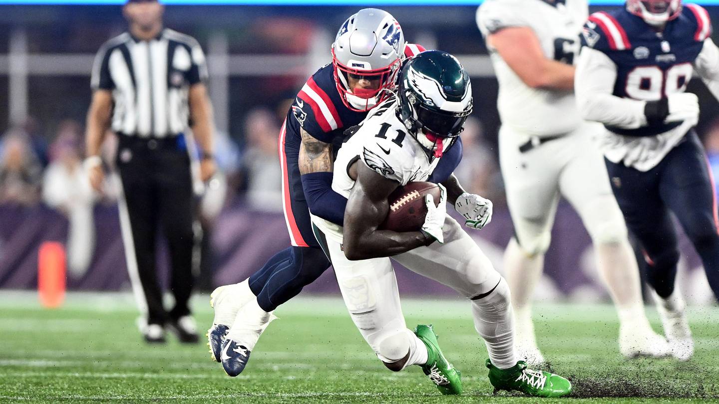 A.J. Brown's History Against Patriots Isn't That Vast