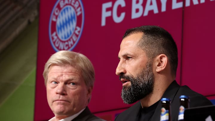 Hasan Salihamidzic (r.) und Oliver Kahn (l.)
