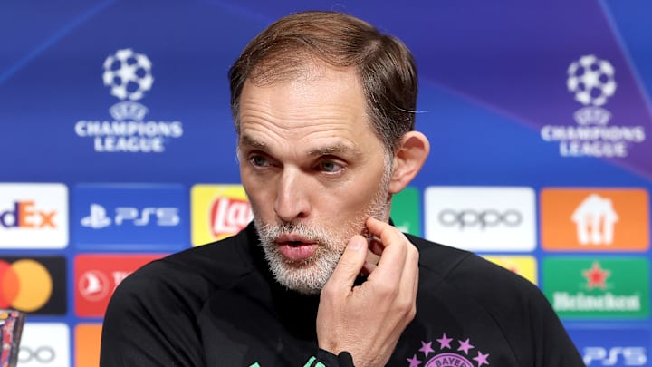 Thomas Tuchel auf der PK vor dem Rückspiel gegen Lazio
