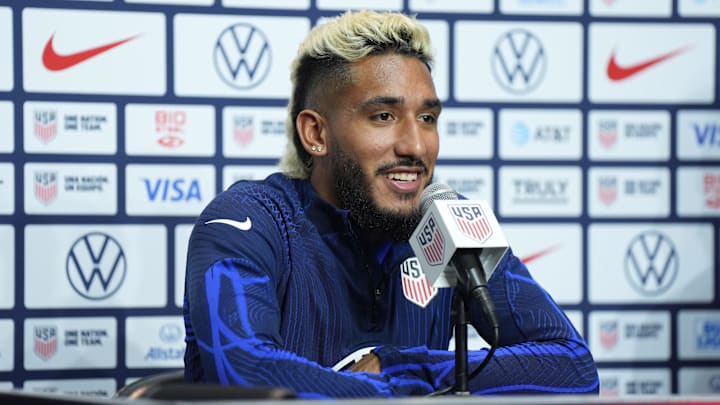 Ferreira is set to lead the line for USA Ferreira is set to lead the line for USA