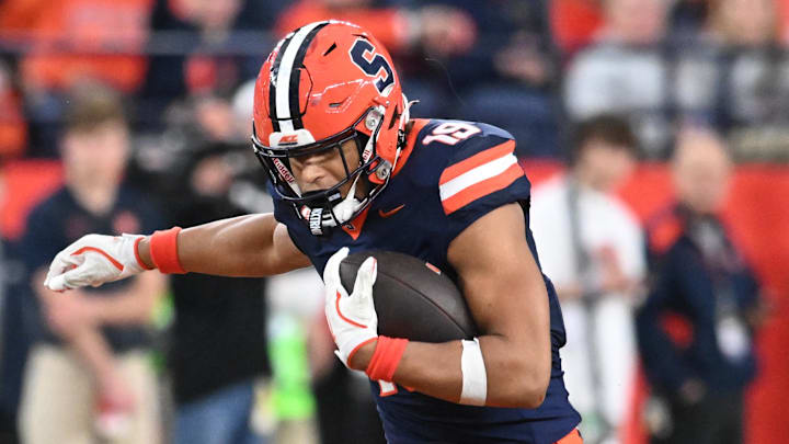 Syracuse football tight end Oronde Gadsden II, a redshirt junior, resides on the Associated Press All-America third team.