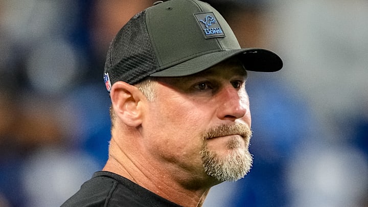 Detroit Lions head coach Dan Campbell