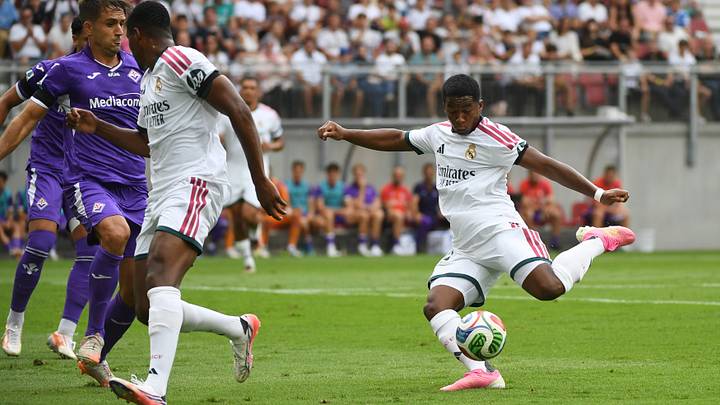 AUSTRIA-KLAGENFURT-FOOTBALL-FRIENDLY MATCH-REAL MADRID VS FIORENTINA AUSTRIA-KLAGENFURT-FOOTBALL-FRIENDLY MATCH-REAL MADRID VS FIORENTINA