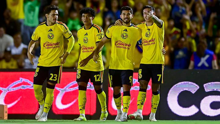 Raphael Veiga, Isaias Violante, Henry Martin y Brian Rodríguez en el juego contra Bravos de Juárez Raphael Veiga, Isaias Violante, Henry Martin y Brian Rodríguez en el juego contra Bravos de Juárez