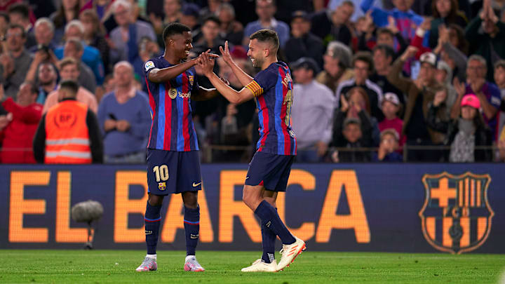 Jordi Alba, Ansu Fati