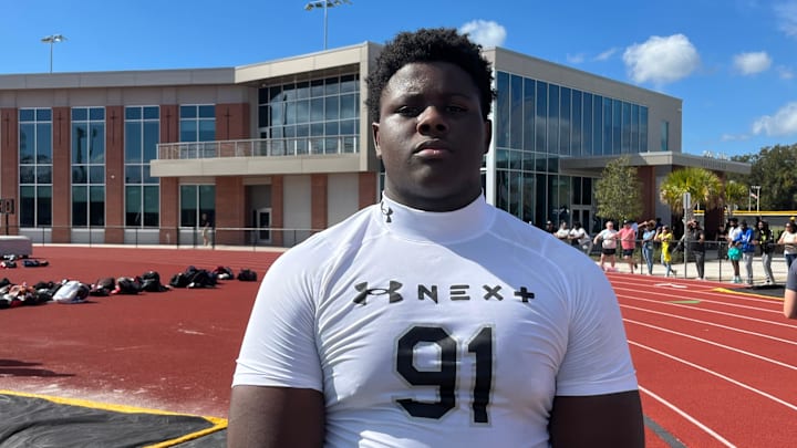 Raines offensive lineman Solomon Thomas was one of the top performers at the Under Armour Next Camp