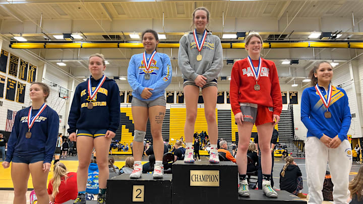 Kiski junior wrestler Ava Golding, who is ranked No. 2 in the state, was the WPIAL's inaugural champion at 136 pounds last season. She is hoping to win her second crown this weekend and improve on her third-place finish at the PIAA championships from last season.