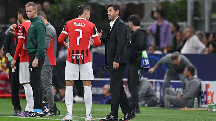 Alvaro Morata a colloquio con Paulo Fonseca