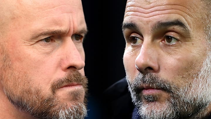 Ten hag vs Guardiola Ten hag vs Guardiola