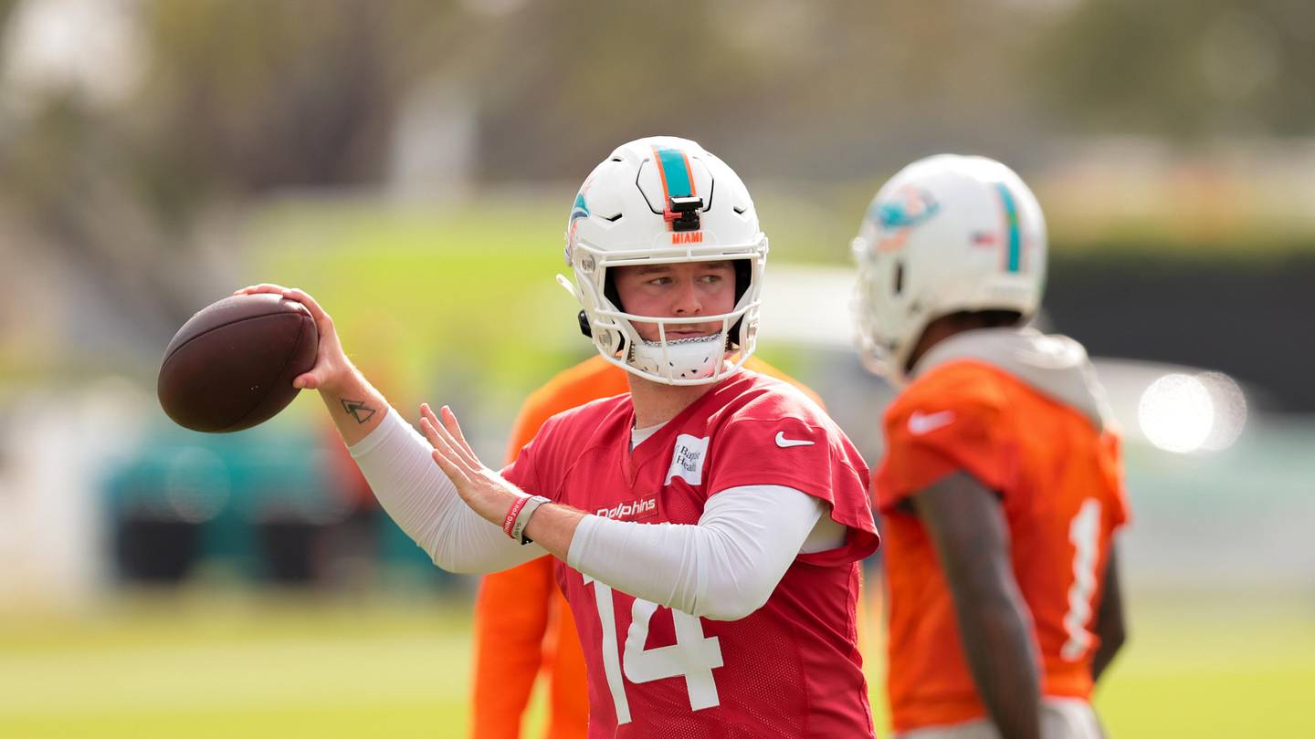Miami Dolphins 'Open' to Quinn Ewers Competing for Backup QB Role