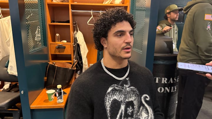 Jaelan Phillips is coming off his fifst loss since being traded to the Eagles in early Novemeber,