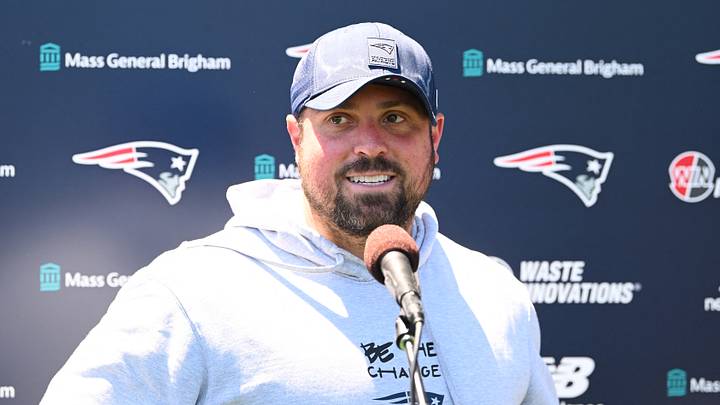Jun 9, 2026; Foxborough, MA, USA; New England Patriots defensive coordinator Zak Kuhr holds a press conference before minicamp at Gillette Stadium. Mandatory Credit: Eric Canha-Imagn Images Jun 9, 2026; Foxborough, MA, USA; New England Patriots defensive coordinator Zak Kuhr holds a press conference before minicamp at Gillette Stadium. Mandatory Credit: Eric Canha-Imagn Images