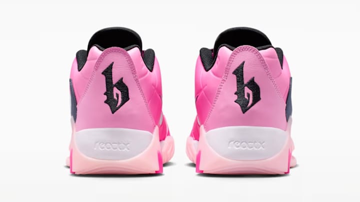 Bronny James' player-exclusive logo on the Nike LeBron Witness 9.