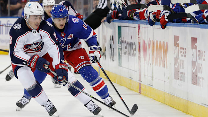 Columbus Blue Jackets v New York Rangers