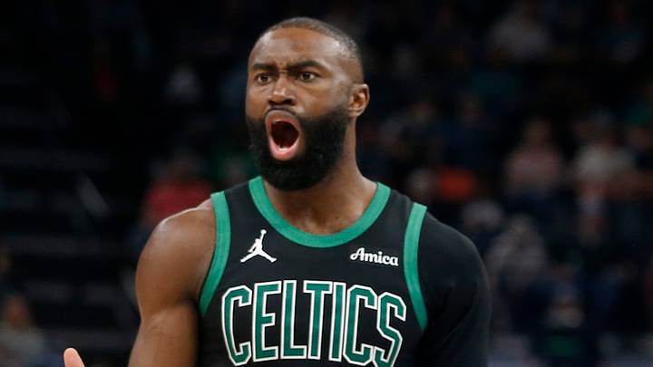 Former Boston Celtics guard Jaylen Brown (7). Former Boston Celtics guard Jaylen Brown (7).