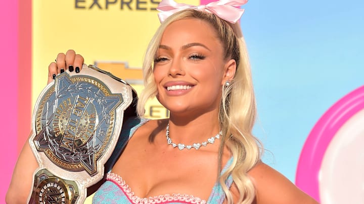 Liv Morgan at the world premiere of "Barbie" at the Shrine Auditorium in Los Angeles.