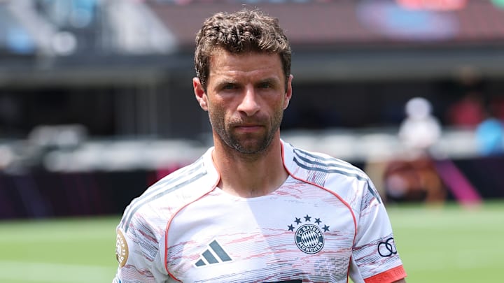 Thomas Müller steht gegen Flamengo womöglich zum letzten Mal für den FC Bayern auf dem Platz