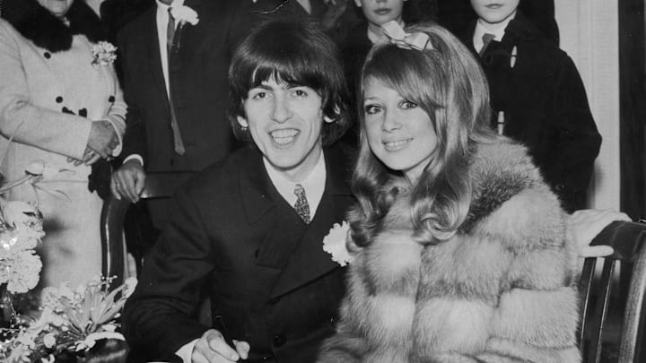 George Harrison and Pattie Boyd