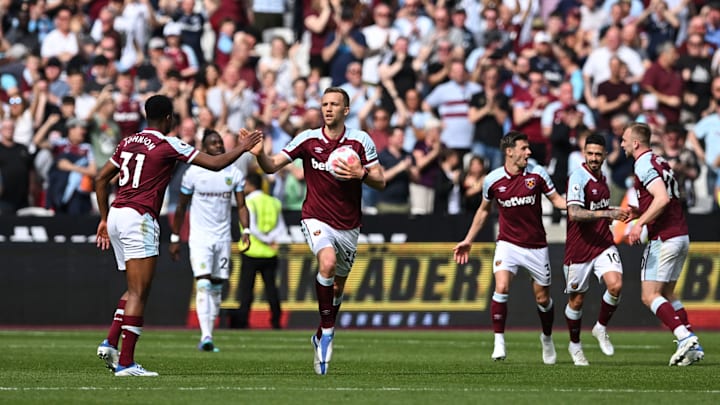 Soucek netted an equaliser