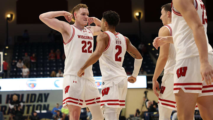 Wisconsin is a slight road favorite against Nebraska on Wednesday night. Wisconsin is a slight road favorite against Nebraska on Wednesday night.