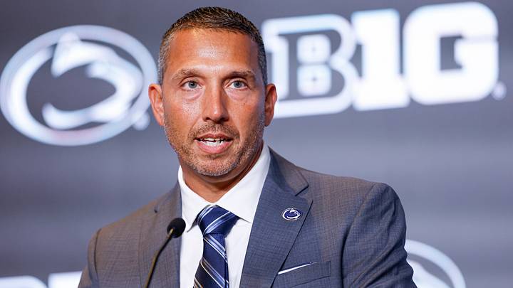 Penn State Football head coach Matt Campbell Penn State Football head coach Matt Campbell