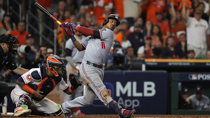 Division Series - Minnesota Twins v Houston Astros - Game One