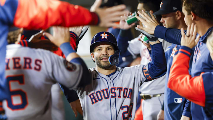 Houston Astros second baseman Jose Altuve is a solid prop target in this matchup.