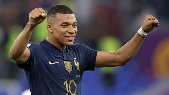 Kylian Mbappe bagged a brace against Denmark Kylian Mbappe bagged a brace against Denmark