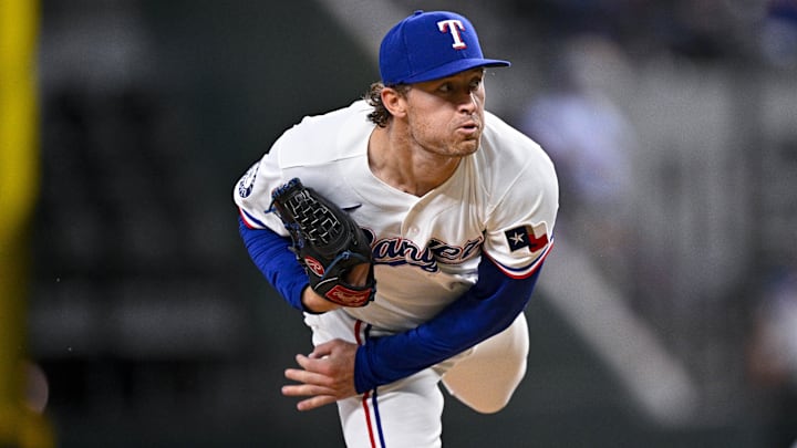 Texas Rangers relief pitcher Jacob Latz.
