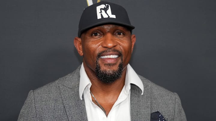 Feb 6, 2025; New Orleans, LA, USA; Ray Lewis on the red carpet during Super Bowl LIX NFL Honors at Saenger Theatre. Feb 6, 2025; New Orleans, LA, USA; Ray Lewis on the red carpet during Super Bowl LIX NFL Honors at Saenger Theatre.