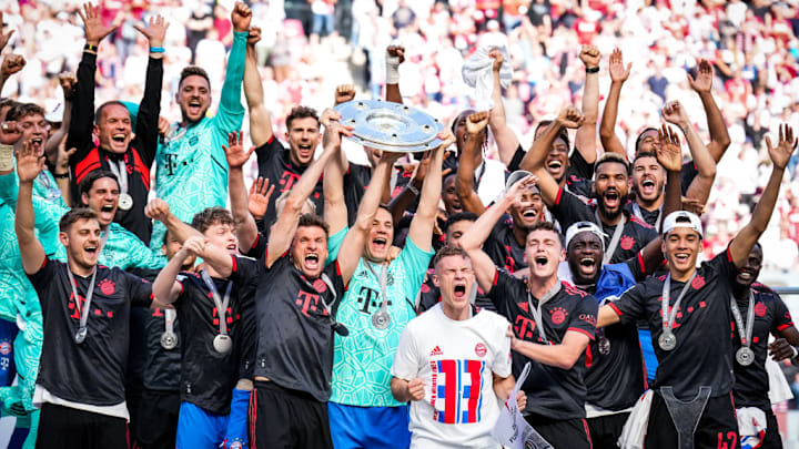 Der FC Bayern bei der Meisterfeier Der FC Bayern bei der Meisterfeier