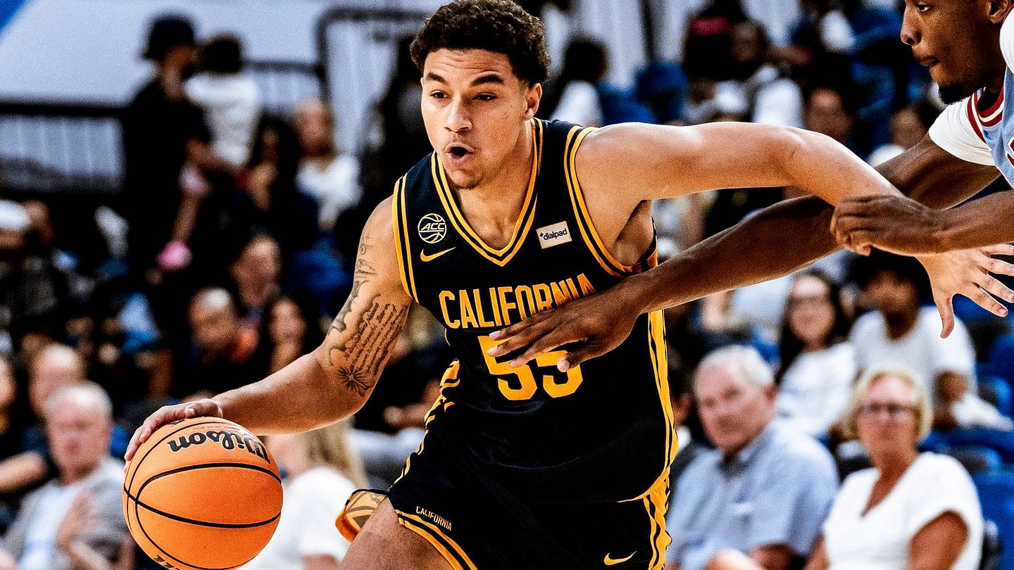 Cal's Nojus Indrusaitis Hits Game-Winning 3-Pointer in Exhibition Opener
