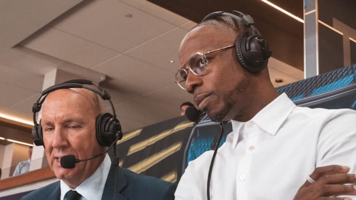 Michael Grady (right) alongside Jim Petersen (left). 