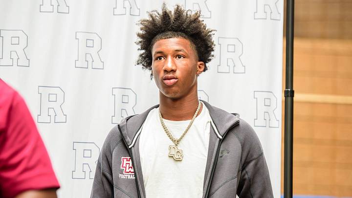 Harper Woods' Dakota Guerrant was present during Oakland Activities Association Football Media Day on Friday, Aug. 7, 2026, at Rochester High School.