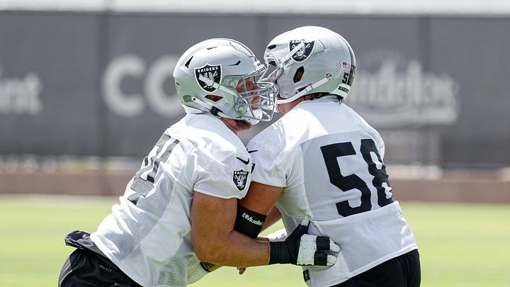 Las Vegas Raiders LT Kolton Miller, IOL Jackson Powers-Johnson Las Vegas Raiders LT Kolton Miller, IOL Jackson Powers-Johnson