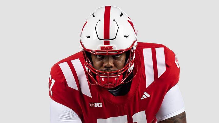 Nebraska center Justin Evans is the established leader of the Huskers' offensive line. Nebraska center Justin Evans is the established leader of the Huskers' offensive line.