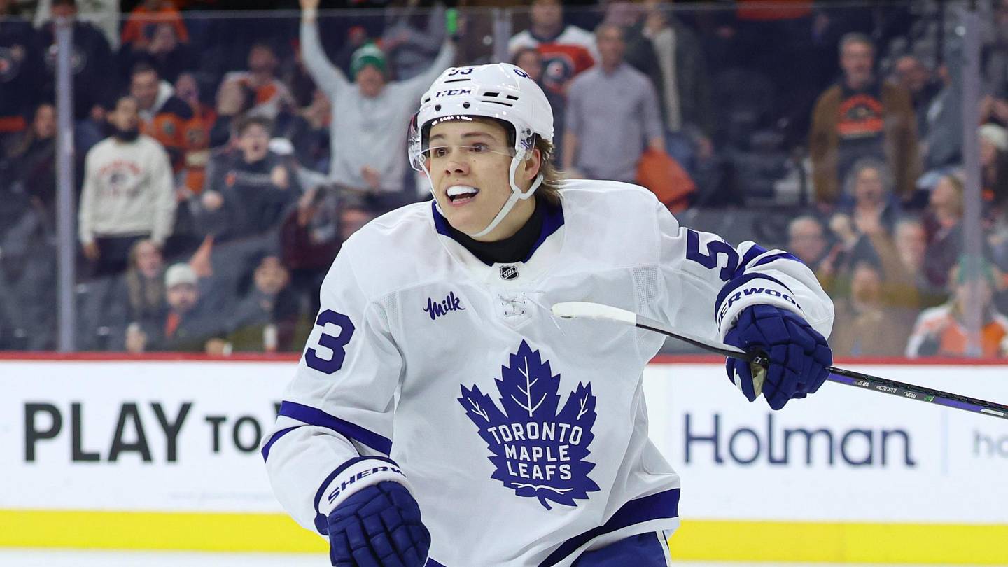 Easton Cowan scores a goal every Maple Leafs fans need to see