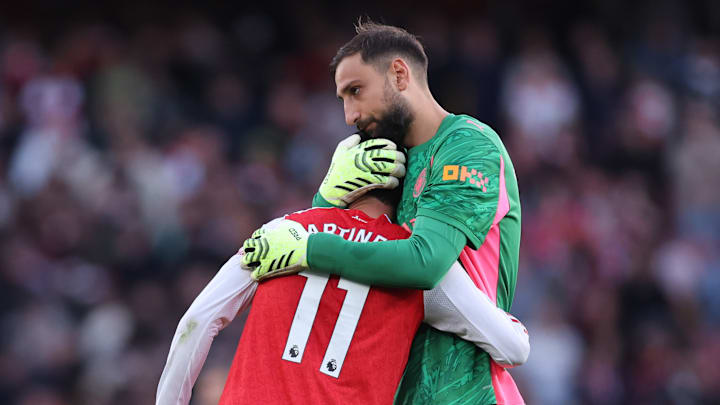 Donnarumma et Martinelli - Arsenal - Manchester City (1-1)