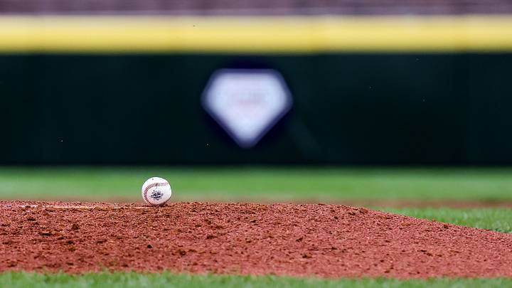 A Little League baseball sits on the pitcher's mound during the second inning of the Little League World Series championship game at Howard J. Lamade Stadium. Mandatory Credit: Matthew O'Haren-Imagn Images A Little League baseball sits on the pitcher's mound during the second inning of the Little League World Series championship game at Howard J. Lamade Stadium. Mandatory Credit: Matthew O'Haren-Imagn Images
