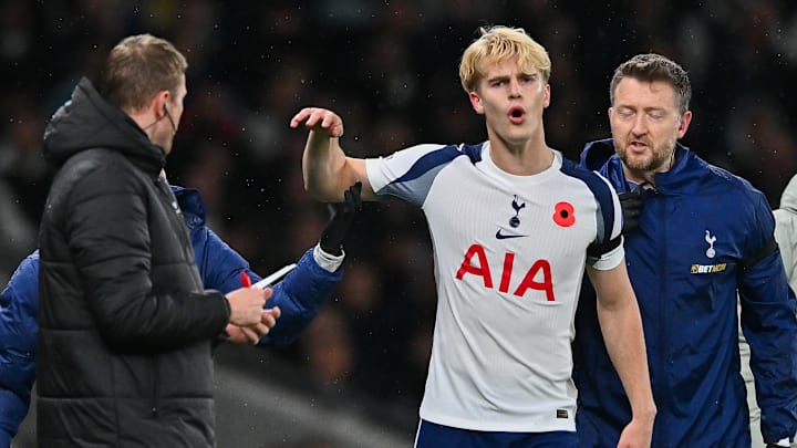 Lucas Bergvall is returning to Hotspur Way. Lucas Bergvall is returning to Hotspur Way.