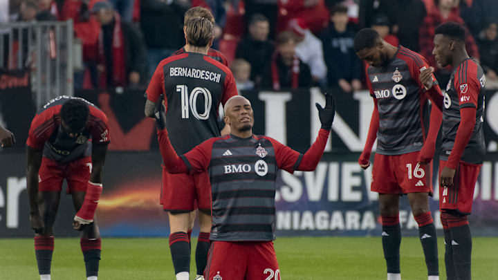This is Toronto FC's starting XI to face Chicago Fire in the MLS.