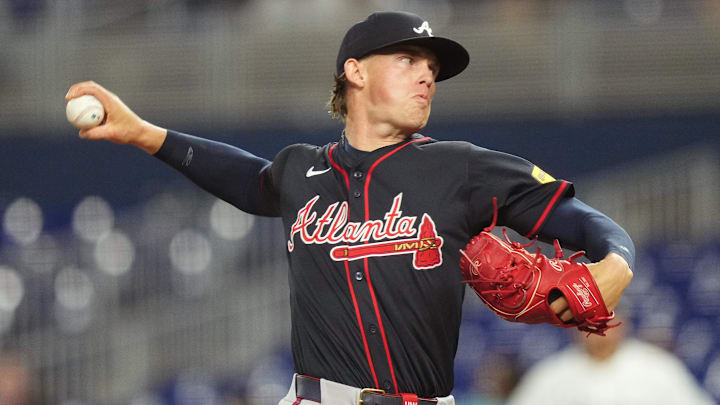 Atlanta Braves pitcher Hurston Waldrep's growth was praised by a future Hall of Famer