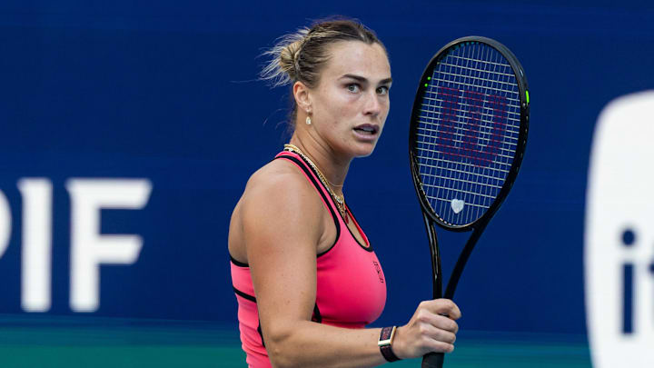 Sabalenka is the women's World No. 1 right now.