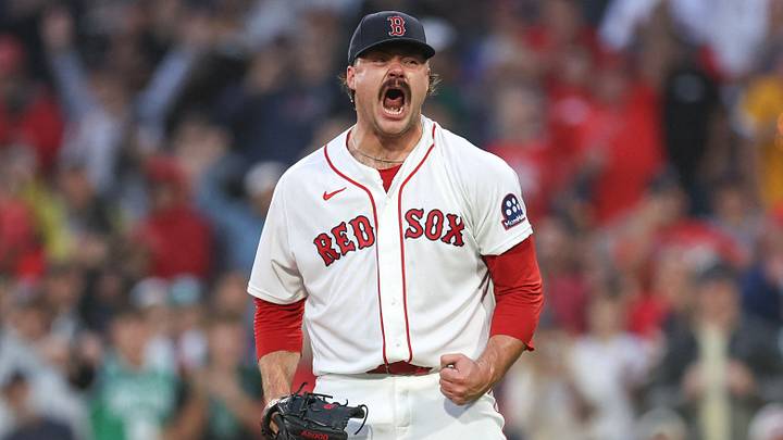 Sep 13, 2026; Boston, Massachusetts, USA; Boston Red Sox starting pitcher Payton Tolle (70) reacts during the sixth inning against the Kansas City Royals at Fenway Park. Mandatory Credit: Paul Rutherford-Imagn Images Sep 13, 2026; Boston, Massachusetts, USA; Boston Red Sox starting pitcher Payton Tolle (70) reacts during the sixth inning against the Kansas City Royals at Fenway Park. Mandatory Credit: Paul Rutherford-Imagn Images