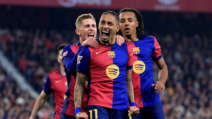 Raphinha segue sendo o principal nome do Barcelona em 2024/25