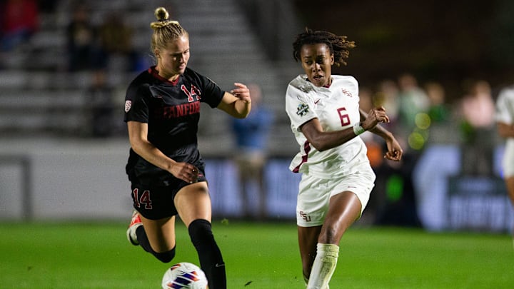 The Florida State Seminoles defeated the Stanford Cardinal 5-1 to claim the Women College Cup Championship title in Cary, North Carolina on Monday, Dec. 4, 2023.